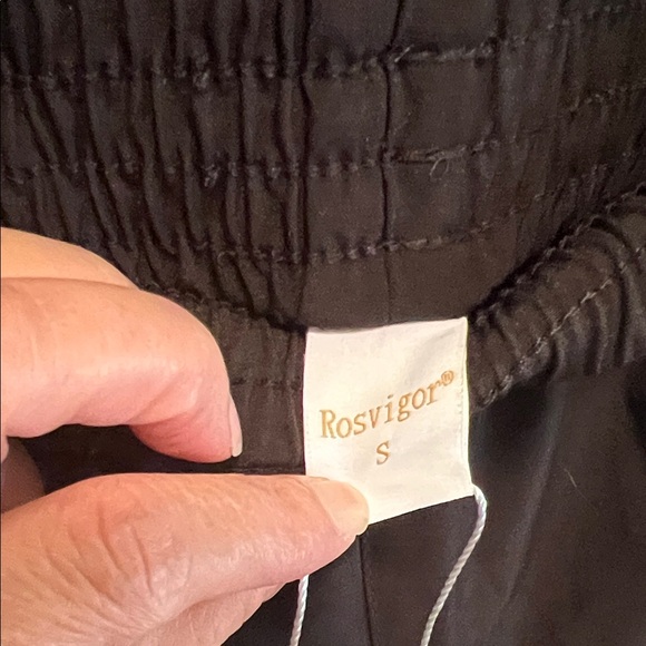 #1150+Elegant High Waist Black Women's Shorts W/ /Right & Left Zipper Pockets - Picture 4 of 7